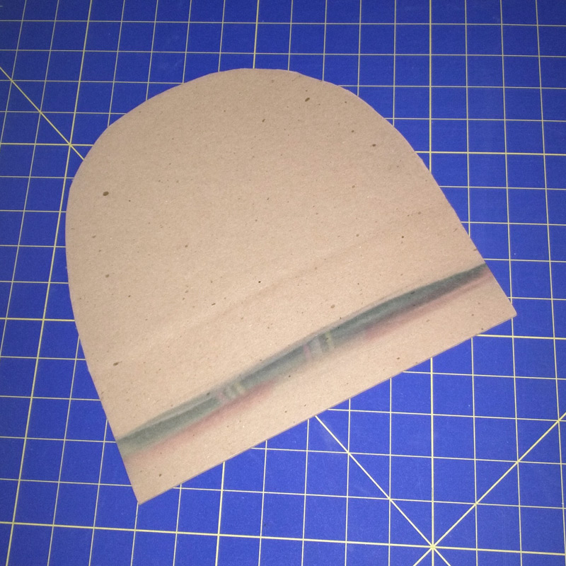 Cardboard Insert int the Shape of a Beanie