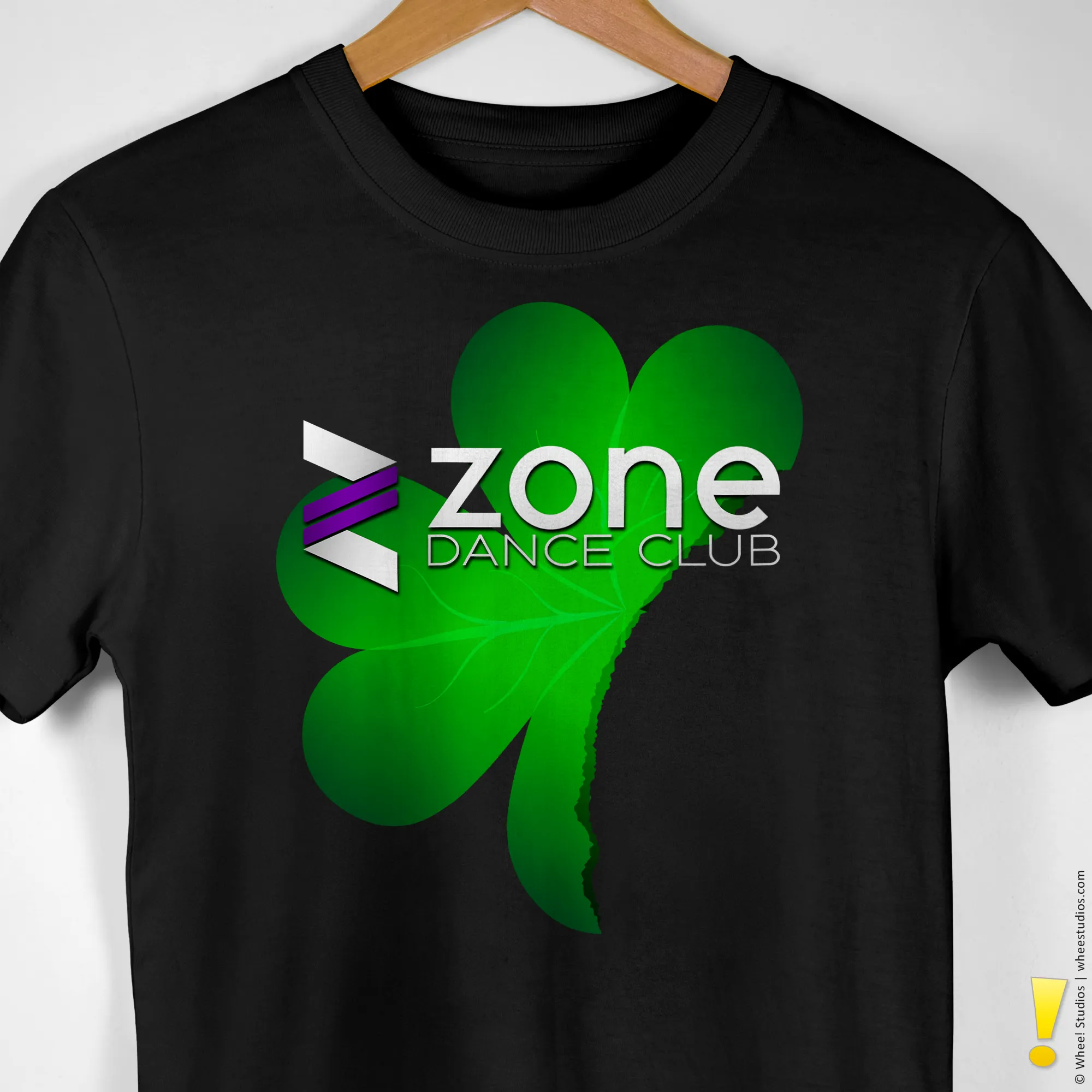 Custom Merch: F'ed Up Shamrock T-Shirt - Zone Dance Club