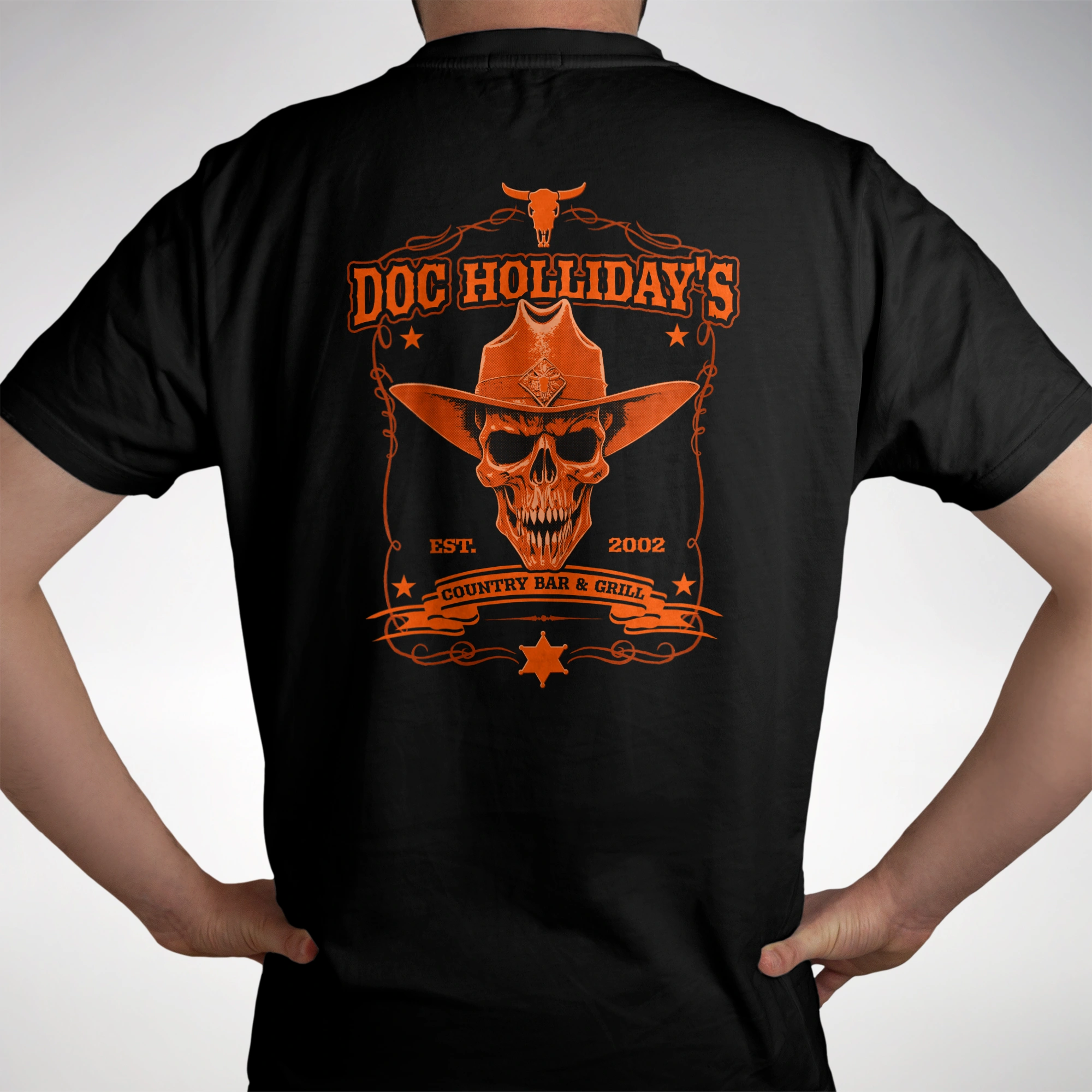 Custom Merch: Halloween 2024 T-Shirt - Doc Holliday's