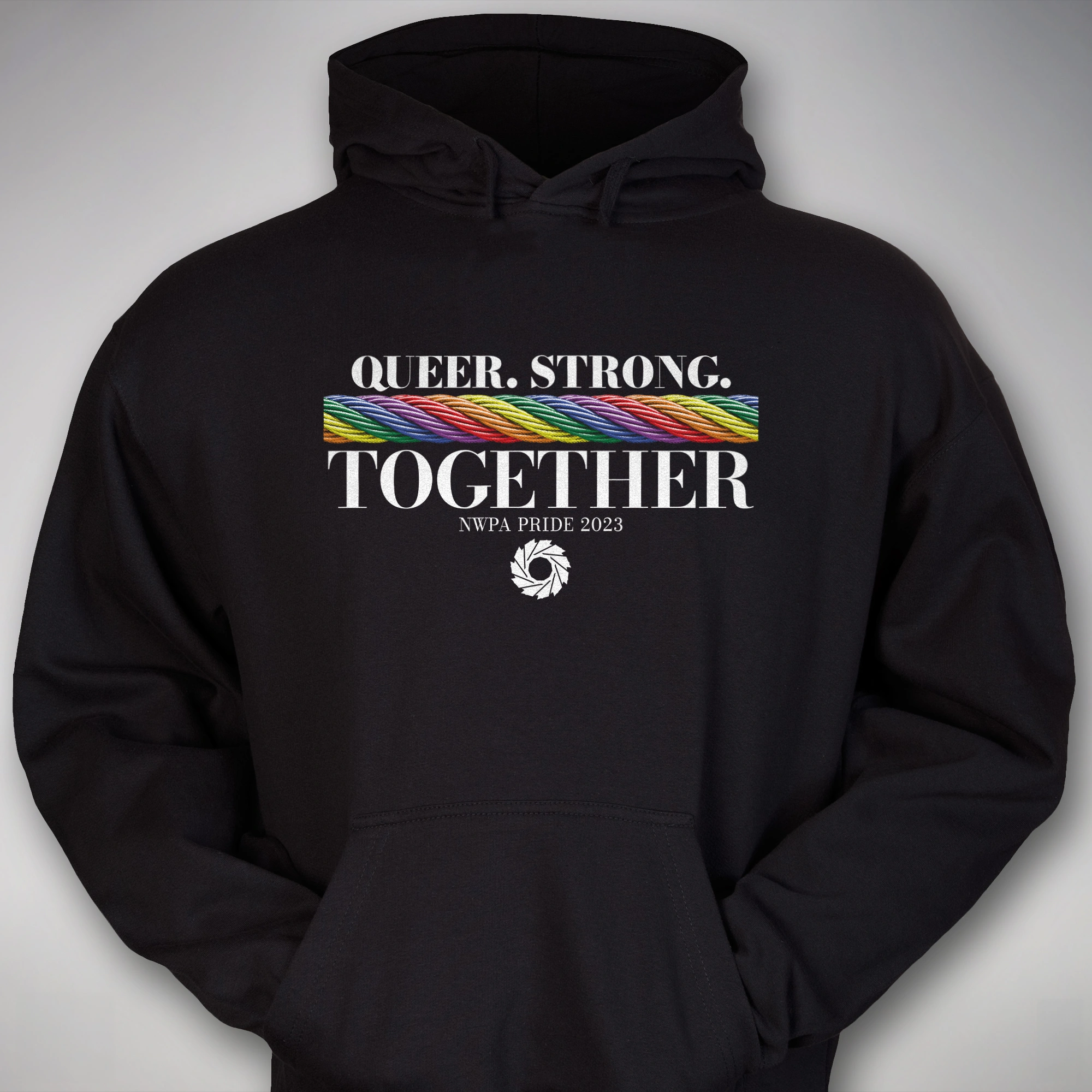 Custom Merch: Strong Together Hoodie - NWPA Pride Alliance