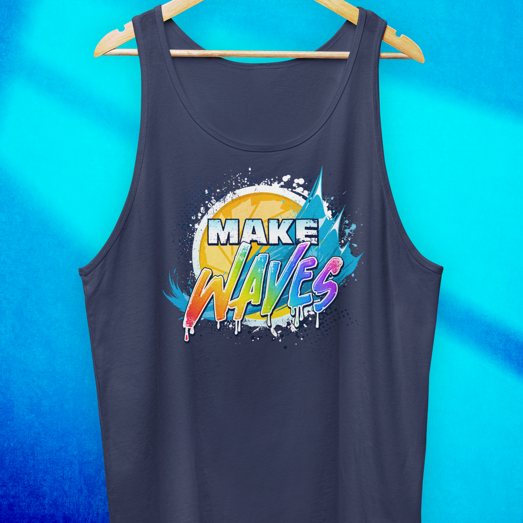 Custom Merch: Make Wave Tank Top - NWPA Pride Alliance