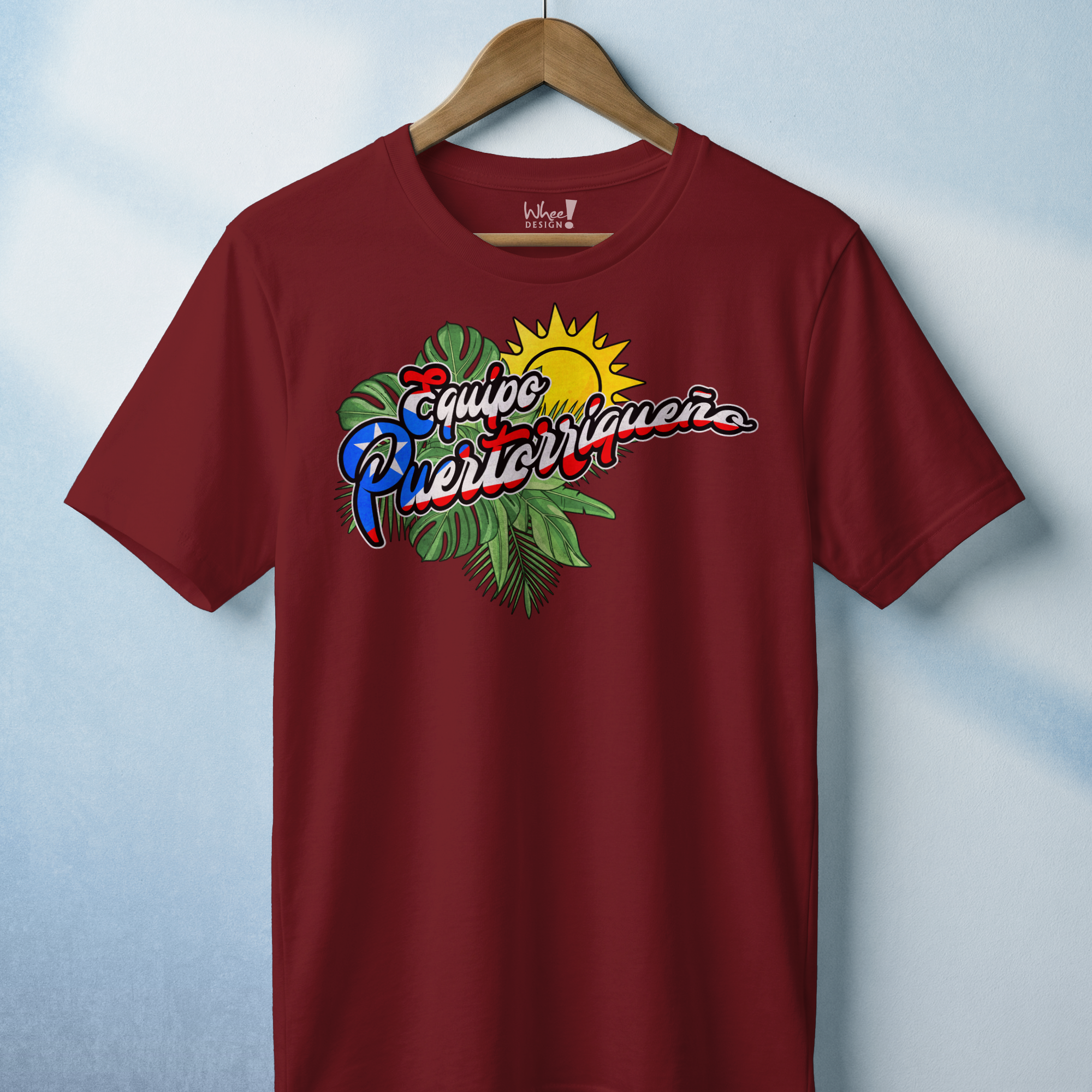 Custom Merch: Equipo Puertorriqueno Family Tee  - Christian Colon