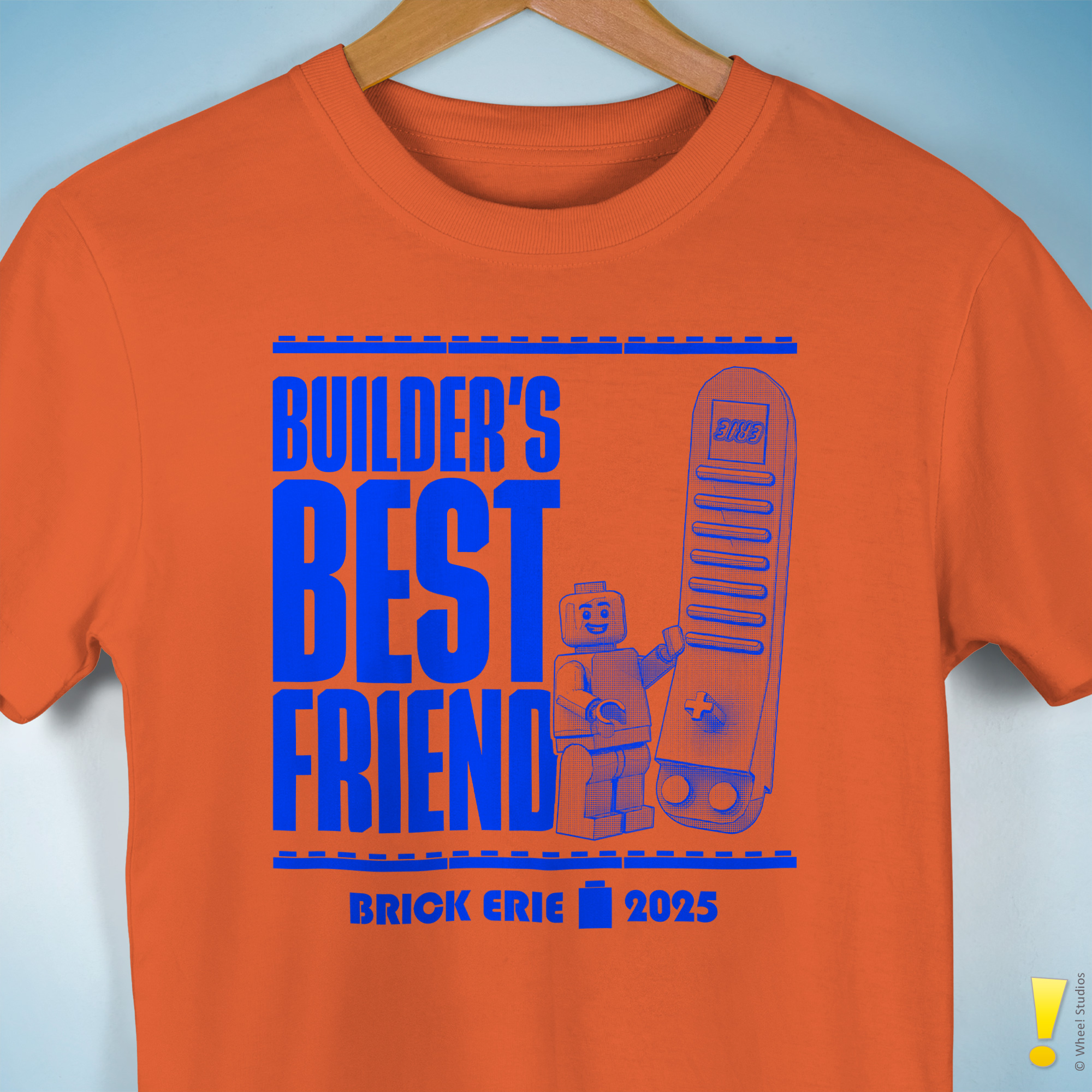 Custom Merch: Builder's Best Friend T-Shirt Design - BrickErie
