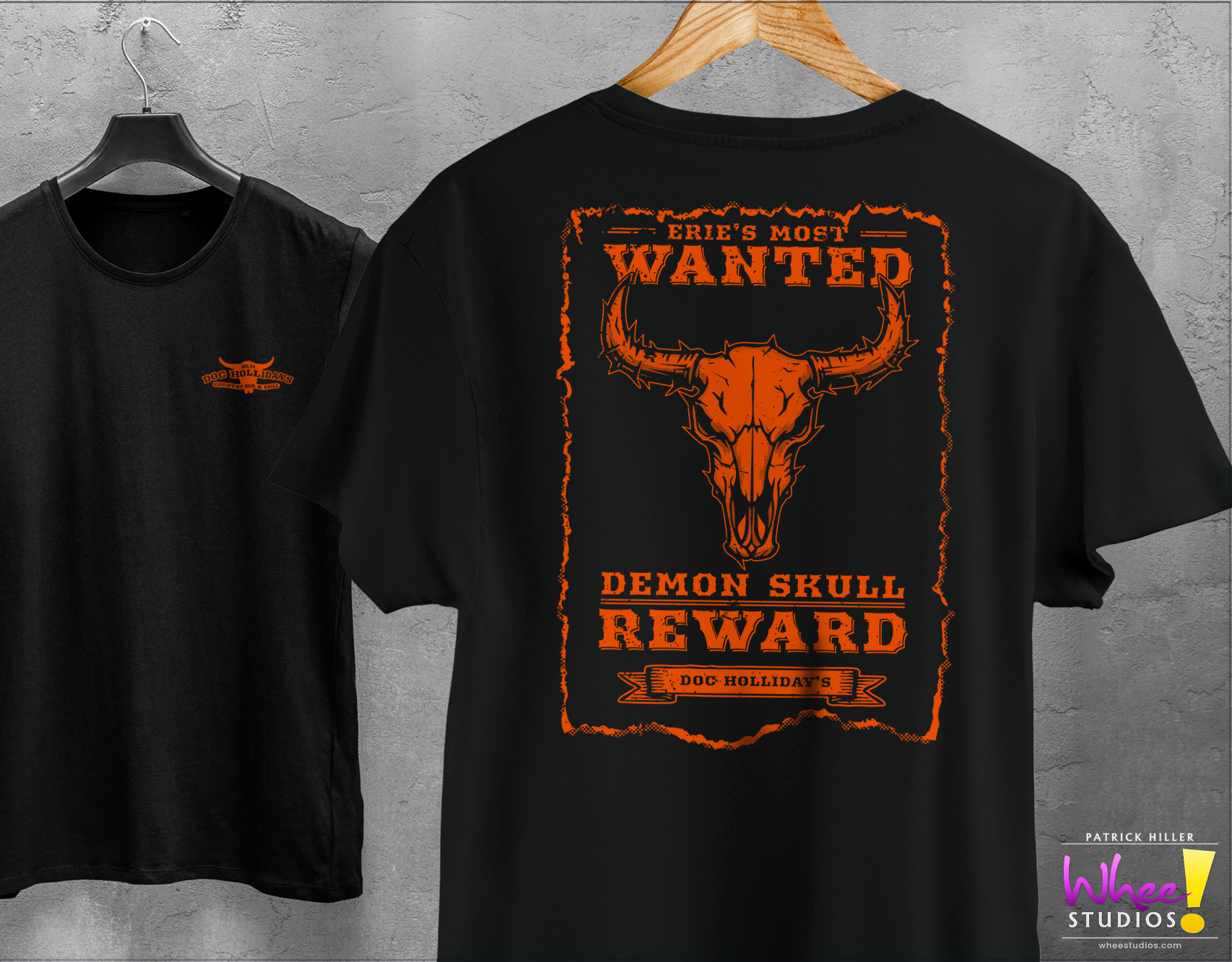 Custom Merch: Halloween 2025 T-Shirt - Doc Holliday's